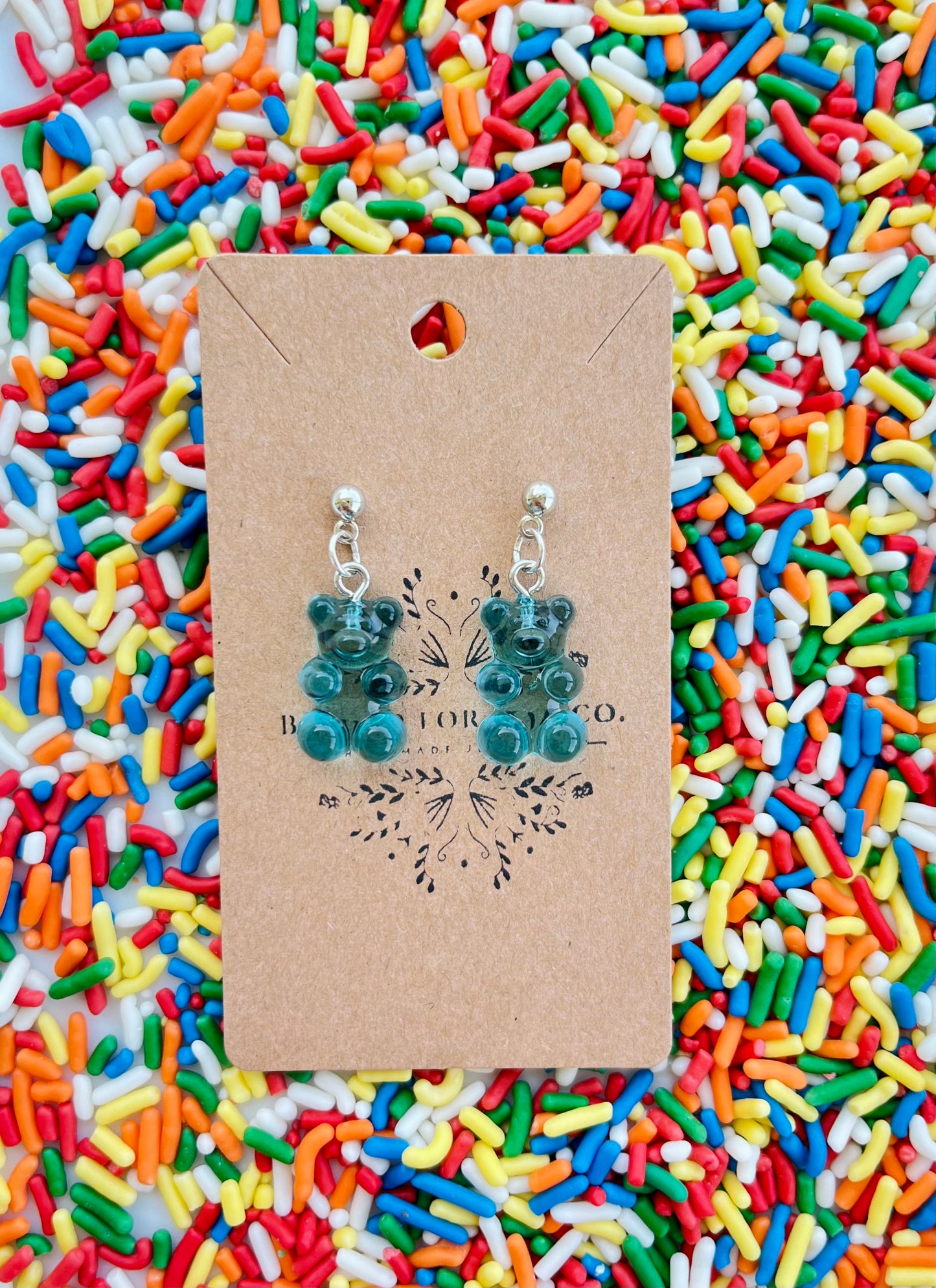 Gummy Bear Drop Earrings