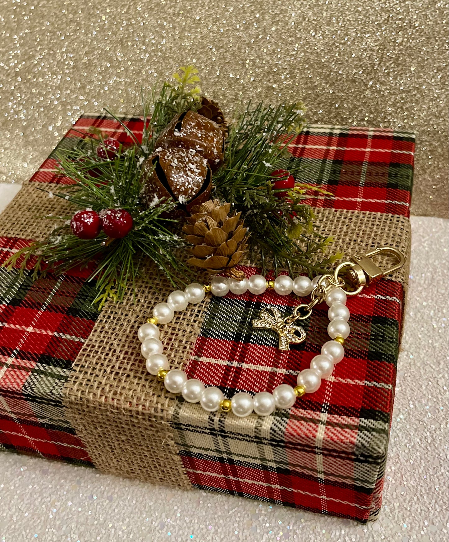 The Audrey Wristlet Charm Keychain