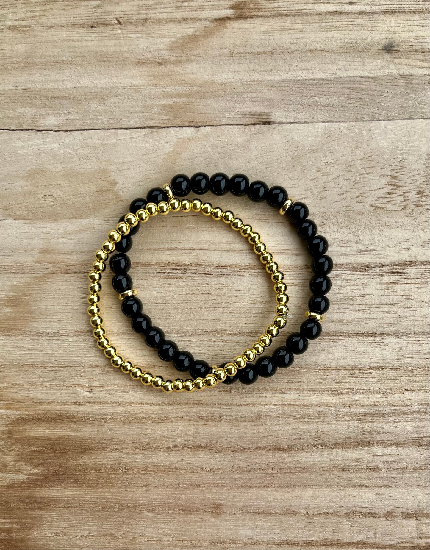 Gilded Obsidian Stack