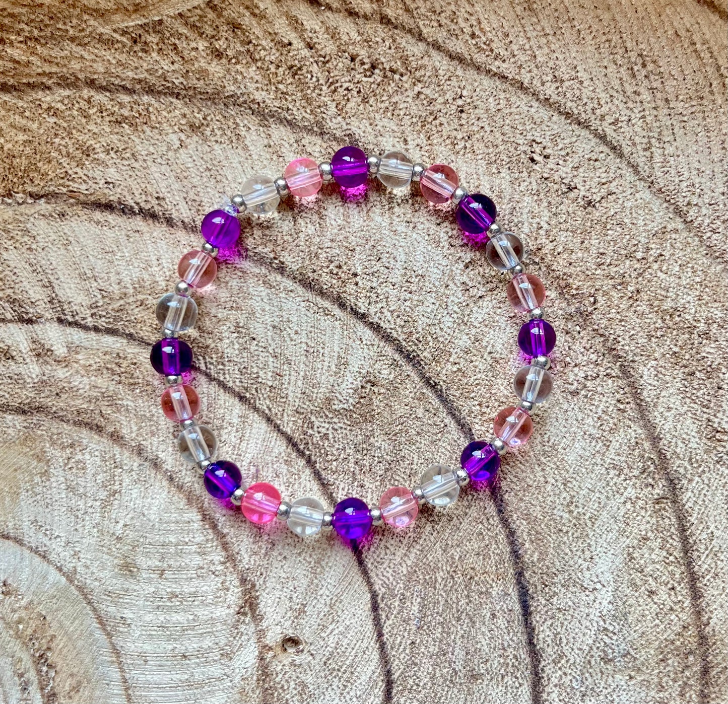 Everyday Radiance Glass Beaded Bracelets - 8 color options!