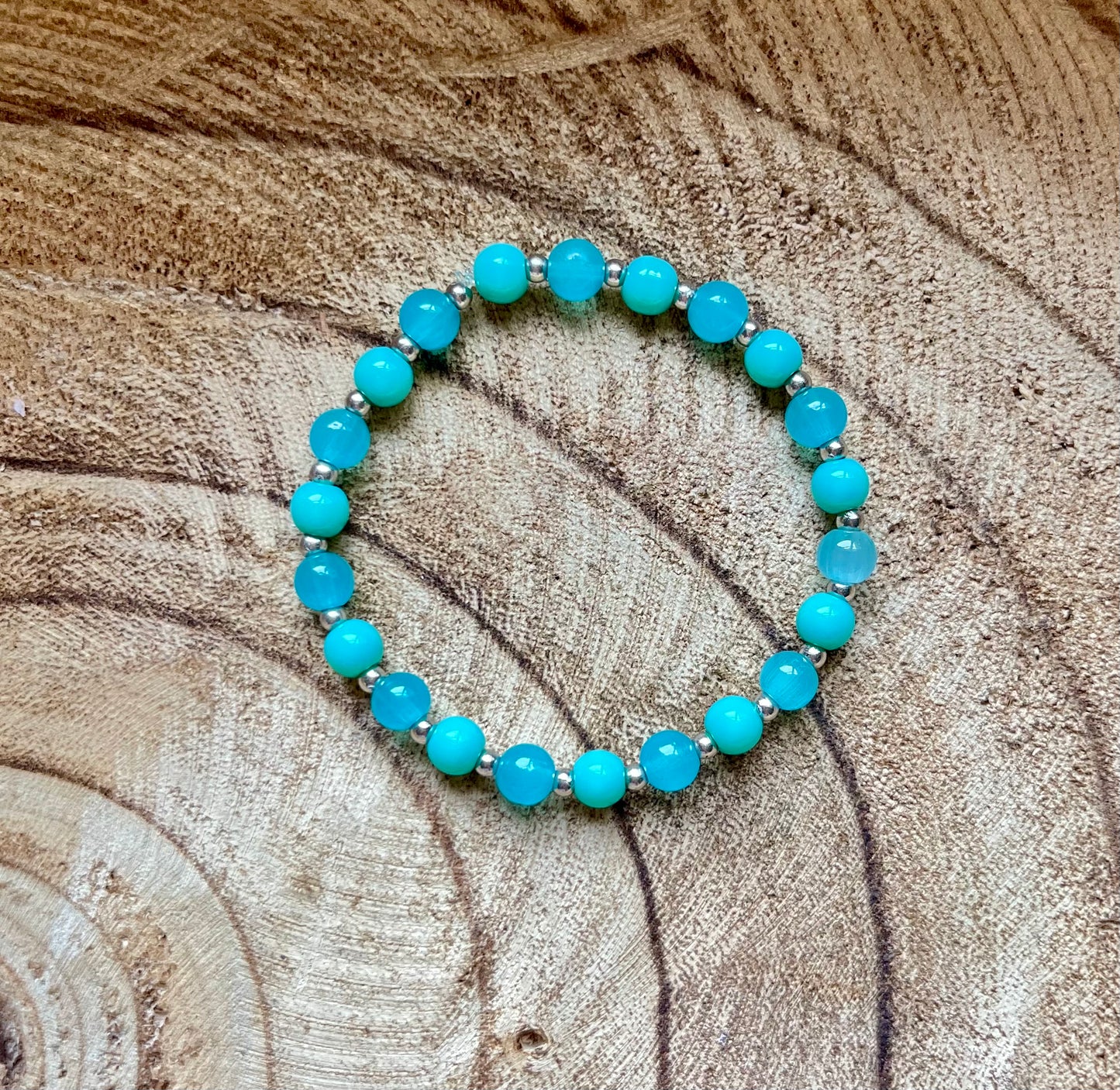 Everyday Radiance Glass Beaded Bracelets - 8 color options!