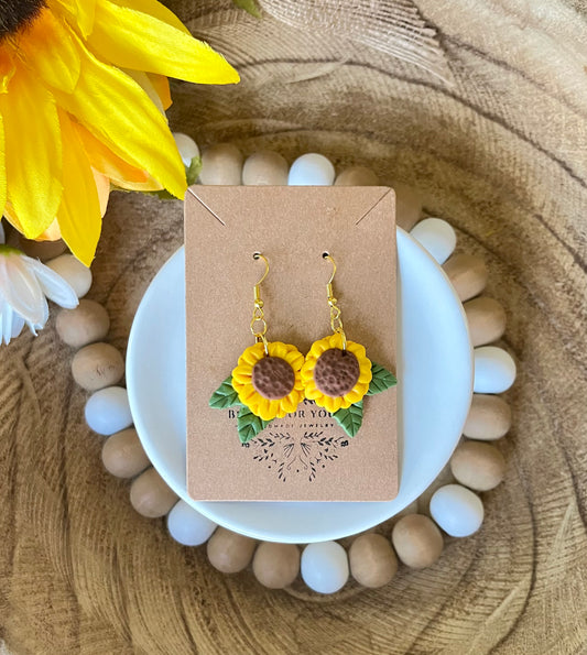 Sunflower Fields Forever Earrings
