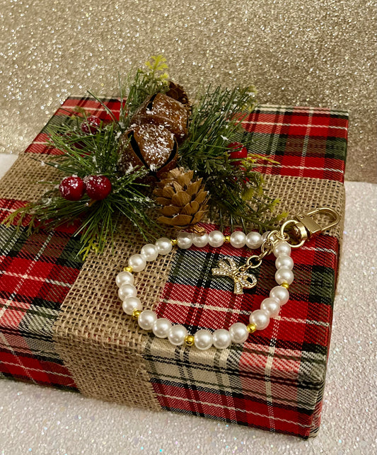 The Audrey Wristlet Charm Keychain