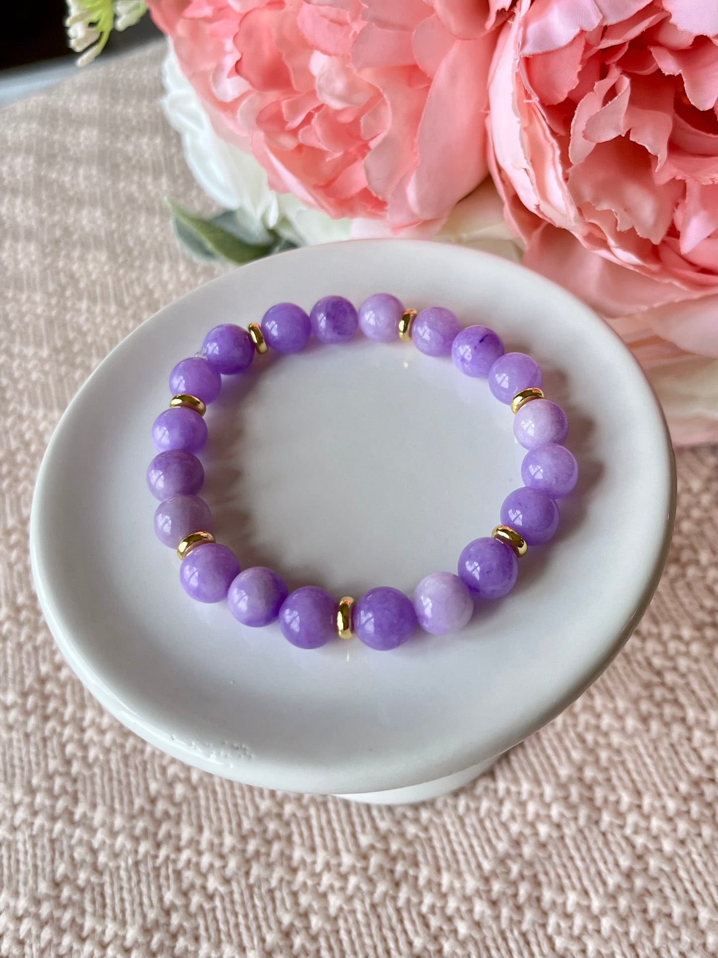 Grape Crush Gemstone Bracelet