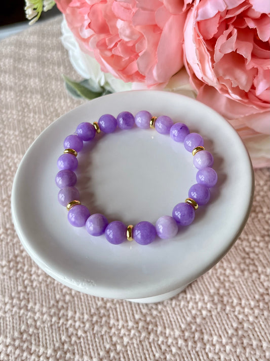 Grape Crush Gemstone Bracelet