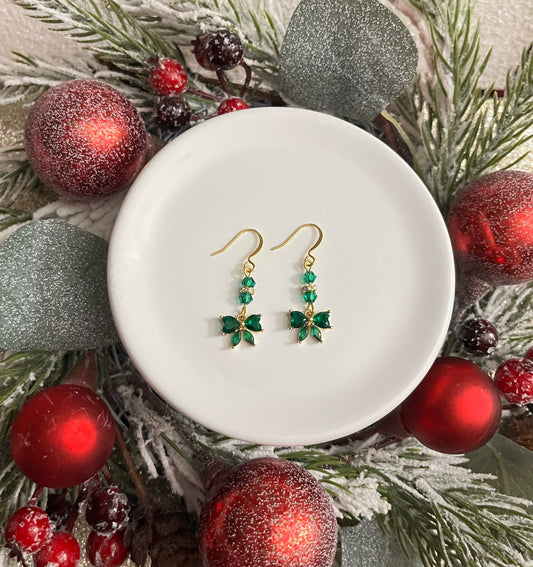 The Holly Bow Earrings