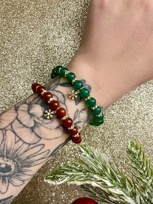 The Gilded Snowflake Bracelet