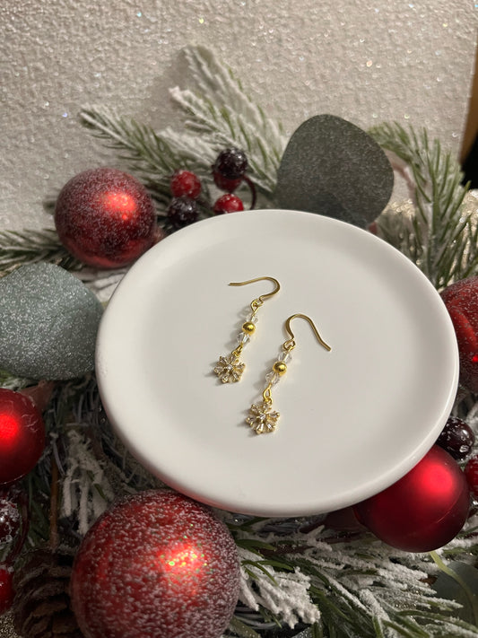 Snowfall Drop Earrings
